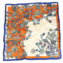 Charger l&#39;image dans la galerie, Large Square Scarf Simulation Silk Scarf Shawl All-match Scarf Scarf