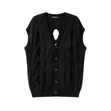 Cargar imagen en el visor de la galería, Loose Casual Sweater Vest Vest Coat