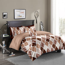 Charger l&#39;image dans la galerie, Diamond Check Quilt Cover Bed Set