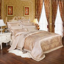 Cargar imagen en el visor de la galería, Four-piece Bed Full Cotton  Linen And Duvet Cover