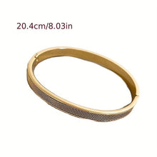 Cargar imagen en el visor de la galería, 1pc/2pcs Trendy Minimalist Stainless Steel Bracelet