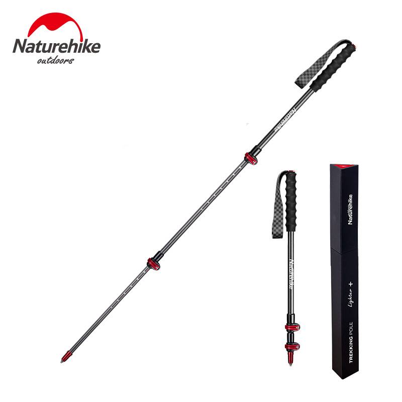 Carbon Fiber Walking Sticks Ultralight Camp Poles