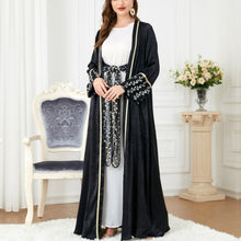 Charger l&#39;image dans la galerie, Women&#39;s Suit Two-piece Middle Eastern Long-sleeved Dress For Women Abbaya