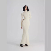 Load image into Gallery viewer, Autumn And Winter Fishtail Skirt Wool Knitted Slim Fit Slimming Waist Sheath  Party dress