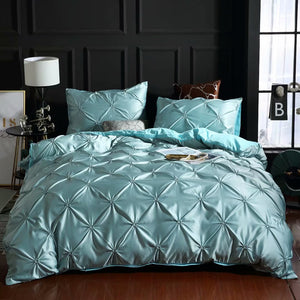 3 sets of double imitation silk Bed Cover