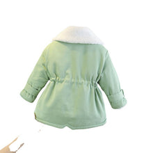 Cargar imagen en el visor de la galería, Baby Girl Winter Clothes Cotton-padded Coat Jacket