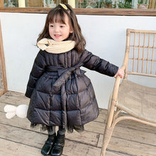 Cargar imagen en el visor de la galería, Children&#39;s Winter Clothes Little Girl&#39;s Mid-length Coat