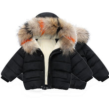 Cargar imagen en el visor de la galería, 1 year old baby girl&#39;s hand-stuffed cotton coat