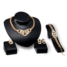 Cargar imagen en el visor de la galería, Necklace earring set of four