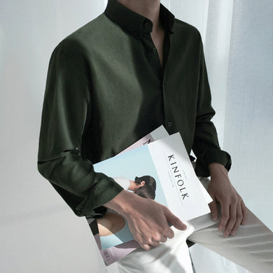 Men's Autumn Casual Long-sleeved Shirt Jacket