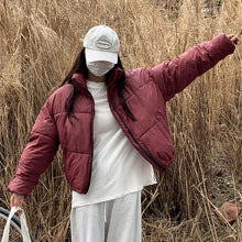 Load image into Gallery viewer, Women&#39;s Short Winter Bread Coat