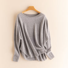 Charger l&#39;image dans la galerie, Cashmere Round Neck Shawl Bottoming Shirt Blouse