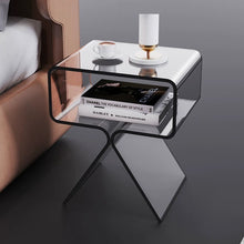 Cargar imagen en el visor de la galería, Minimalist Transparent Acrylic Side Table Sofa And Tea Table