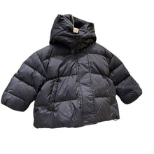 Load image into Gallery viewer, Solid Color Warm Down Cotton Jacket Short Baby Hooded Coat
