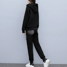 Load image into Gallery viewer, Women&#39;s Hooded Long Sleeve Two-piece Suit