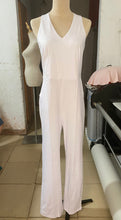 Laden Sie das Bild in den Galerie-Viewer, V-neck Halter Backless Sleeveless Jumpsuit For Women