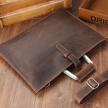 Cargar imagen en el visor de la galería, Men&#39;s handbag shoulder bag for work