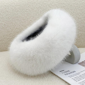 Autumn And Winter Fur No Topless Hat Hair Ring Fur Thickening