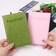 Charger l&#39;image dans la galerie, Passport Cover Pu Leather Document Folder