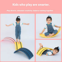 Cargar imagen en el visor de la galería, Children&#39;s Indoor Wood Surf Balance Board Household Concentration Bending Board Toy