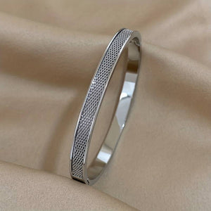 1pc/2pcs Trendy Minimalist Stainless Steel Bracelet