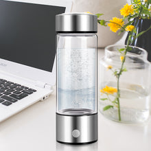 Laden Sie das Bild in den Galerie-Viewer, Hydrogen Water Bottles Electric Hydrogen Rich Water Generator Bottle New Technology Rechargeable Portable Antioxidant