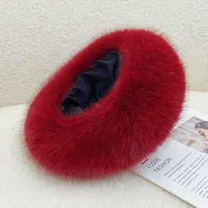 Autumn And Winter Fur No Topless Hat Hair Ring Fur Thickening