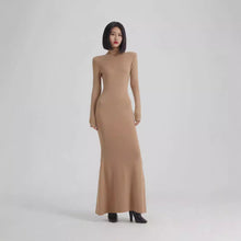 Load image into Gallery viewer, Autumn And Winter Fishtail Skirt Wool Knitted Slim Fit Slimming Waist Sheath  Party dress