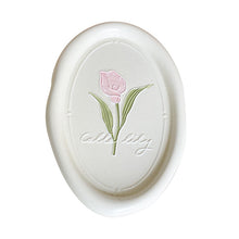 Charger l&#39;image dans la galerie, Common Calla Tulip French Relief Ceramic Plate Tableware