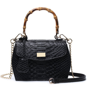 Luxury Women Purse Snake print handbag