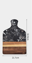 Load image into Gallery viewer, Marble And Wood Chopping Board