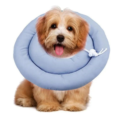 Elizabethan Collar Cute Cat Cone Collar Dog Elizabethan Collar Adjustable Wounds Recovery Collar Waterproof Dog & Cat Neck Cones