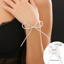 Cargar imagen en el visor de la galería, Niche Beaded Knotted Bow Earring Bracelet Necklace