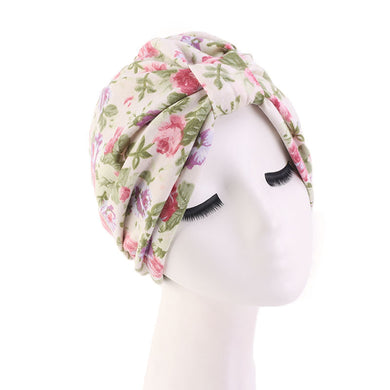 National Style Turban Hat With Satin Lining