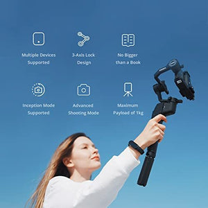 Mini P Foldable 3 Axis Smartphone Suspension Stabilizer For Mirrorless Action Camera