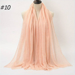 Women's Solid Color Hijab