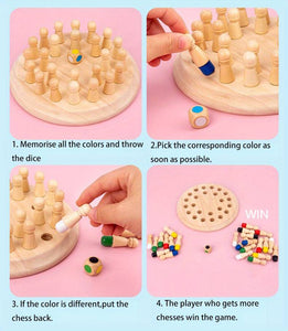 Wooden Learning Logic Game & Brainteaser For Kids