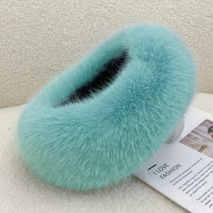 Autumn And Winter Fur No Topless Hat Hair Ring Fur Thickening