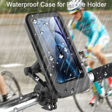 Charger l&#39;image dans la galerie, Bicycle Motorcycle Waterproof Mobile Phone Stand Waterproof Mobile Phone Case Folding Mobile Phone Navigation Stand Rainproof