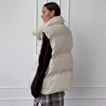 Charger l&#39;image dans la galerie, Cotton Vest Coat European And American Autumn And Winter Elegant Jacket