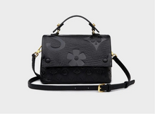 Cargar imagen en el visor de la galería, New Leather Women&#39;s Shoulder Strap Handbag Women&#39;s Fashion Black Shoulder Bag Luxury Woman Handbag Bags For Women Designer