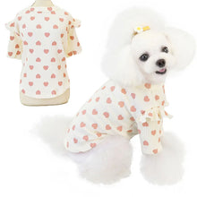 Charger l&#39;image dans la galerie, Cotton Pet O-neck Lace Short Sleeve supplies for Small Dogs