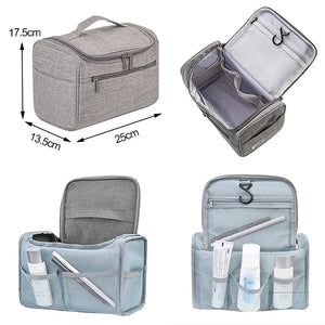 Toiletry Bag Makeup Waterproof Nylon Travel Cosmetic Bag Organizer Make Up Wash