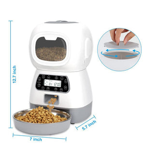 3.5L Automatic Pet Feeder Smart  Dispenser For Cats & Dogs