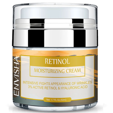 Retinol Moisturizing Cream Deep Hydration Skin Face Care Collagen Hyaluronic Acid Vitamin Anti-wrinkle Aging Whitening