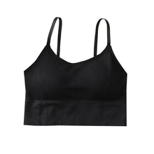 Charger l&#39;image dans la galerie, Seamless Bras Women Sports Bra Gym Running Push Up Bralette Padded Vest