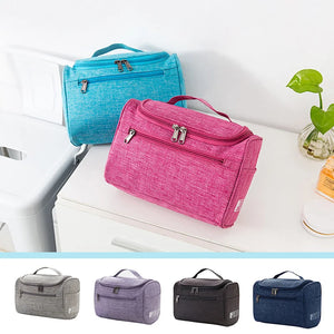 Toiletry Bag Makeup Waterproof Nylon Travel Cosmetic Bag Organizer Make Up Wash