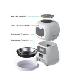 3.5L Automatic Pet Feeder Smart  Dispenser For Cats & Dogs