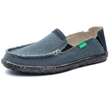 Cargar imagen en el visor de la galería, Light Canvas Shoes Men Breathable Men Shoes Loafers Soft Comfortable Outdoor