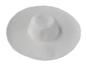 white hat summer black oversized sunbonnet beach cap women hat